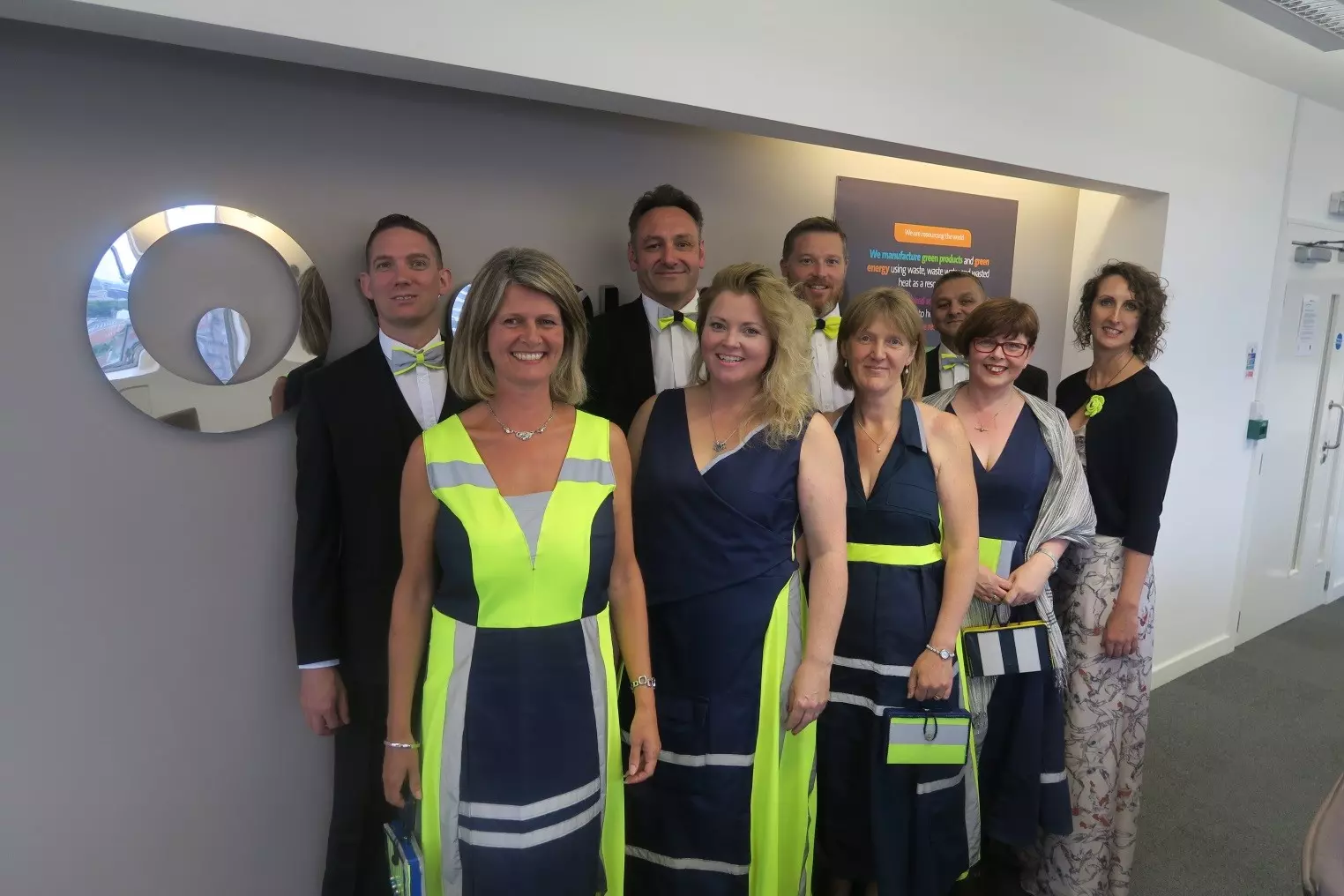 Veolia and Reuseful steal the show wearing recycled uniforms